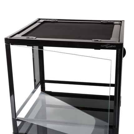 REPTIZOO - RK0105S - 18” x 18” x 18” - Reptile Glass Terrarium - Single Hinge Door